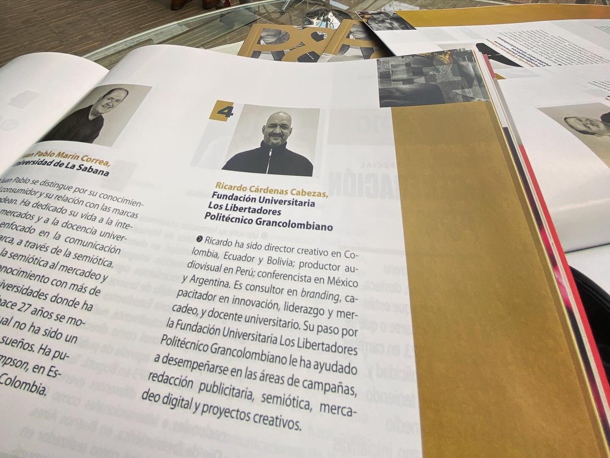 ricardenas_mkt's tweet photo. Gran noche la del #Top10PyM de la @revistapym
No gané pero sentí como si lo hubiera hecho porque recibir todos los mensajes que me enviaron en verdad es una gran fortuna y bueno, supongo que quedar de tercero entre todos los profesores de publicidad en Colombia no está nada mal. https://t.co/w1vhOXJy2l