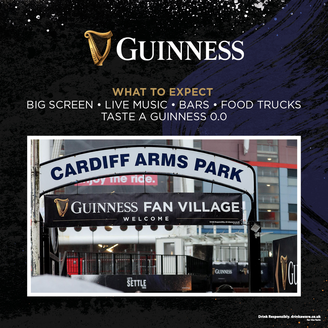 Join us from midday tomorrow for Super Saturday in the Official Guinness Fanzone! 🏴󠁧󠁢󠁷󠁬󠁳󠁿 🆚 🇮🇹 🇮🇪 🆚 🏴󠁧󠁢󠁳󠁣󠁴󠁿 🇫🇷 🆚 🏴󠁧󠁢󠁥󠁮󠁧󠁿 #GuinnessSixNations #WALvITA