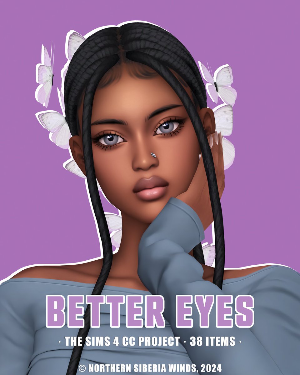 BETTER EYES PROJECT

🩷 The Sims 4 CC project made with new technology!
😢 App messed up my picture and I have to recreate this post.
🔗Mоre infо and DL in biо!

#TS4 #TheSims4 #TS4CC #thesims4cc