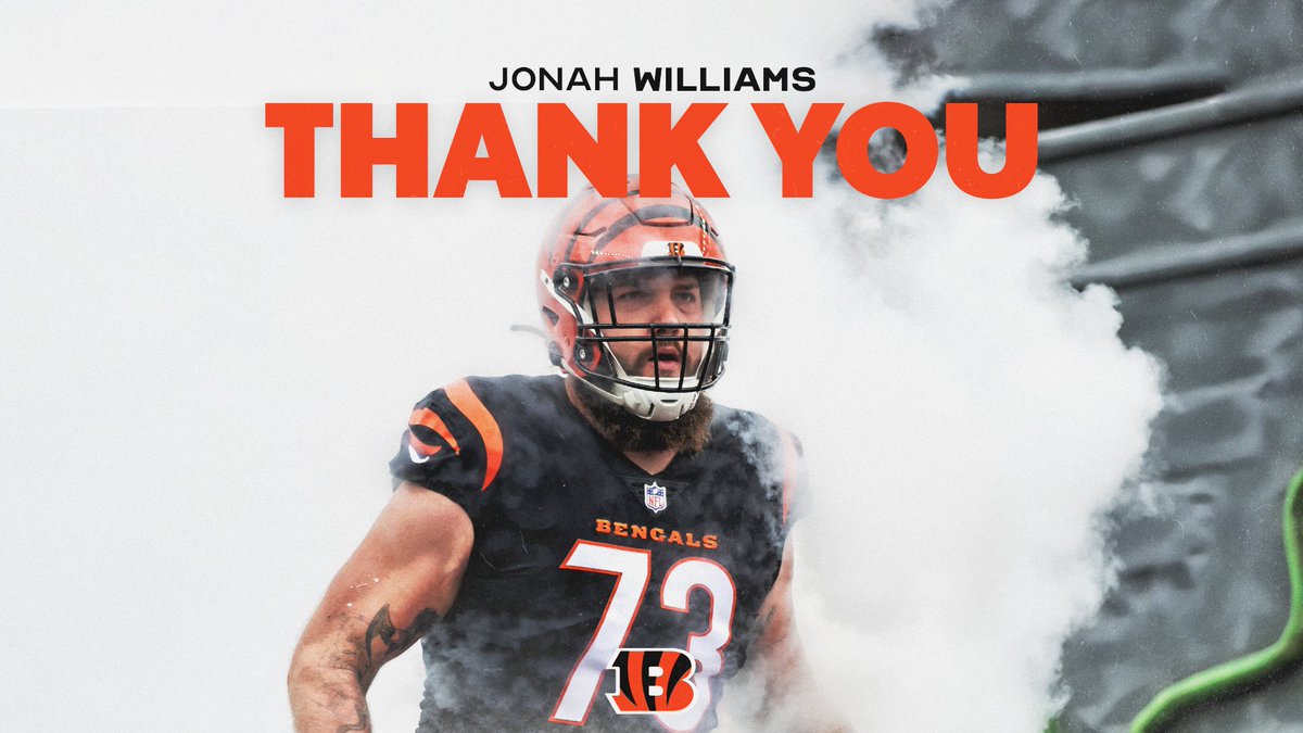 THANK YOU! To the game changers that made the last few years of Bengals football so special.