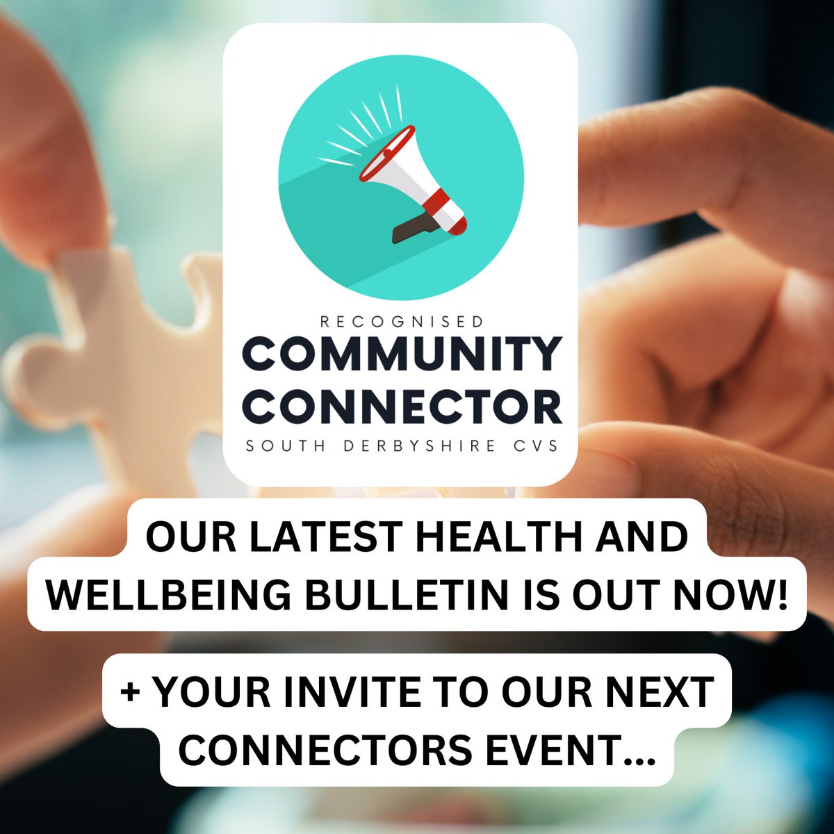 Our latest Health and Wellbeing bulletin is out now! It includes lots of useful information to help with the cost of living crisis: shorturl.at/czFGV

You can also sign up for our next connectors meeting 😁

#communityconnectors #communityevent #southderbyshire