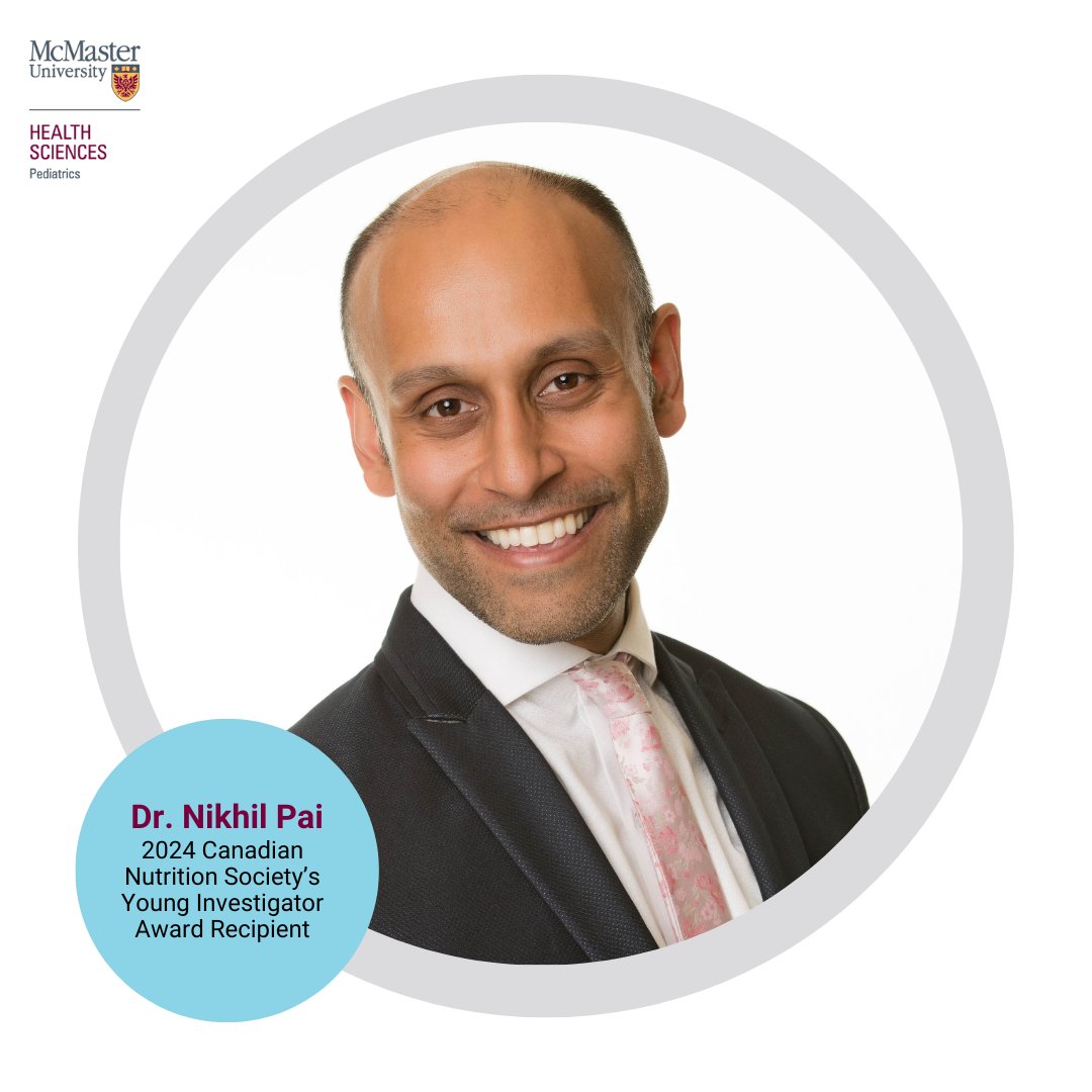 McMaster University Department of Pediatrics (@macupediatrics) on Twitter photo Nik (<a href="/paiPad/">Nikhil Pai (MD, CNSC, NASPGHAN-F, FRCPC, FAAP)</a>) is the <a href="/CNS_SCN/">The Canadian Nutrition Society</a> 2024 Young Investigator Outstanding Research Award recipient. 🔬⭐️👏
Read more about this recognition and his advice for aspiring rising research stars below ⬇️
pediatrics.healthsci.mcmaster.ca/nikhil-pai-hon…
#McMasterPediatrics #Research #Award #ABrighterPath Nik (<a href="/paiPad/">Nikhil Pai (MD, CNSC, NASPGHAN-F, FRCPC, FAAP)</a>) is the <a href="/CNS_SCN/">The Canadian Nutrition Society</a> 2024 Young Investigator Outstanding Research Award recipient. 🔬⭐️👏
Read more about this recognition and his advice for aspiring rising research stars below ⬇️
pediatrics.healthsci.mcmaster.ca/nikhil-pai-hon…
#McMasterPediatrics #Research #Award #ABrighterPath