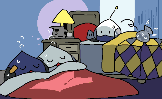 「blanket lamp」 illustration images(Latest)