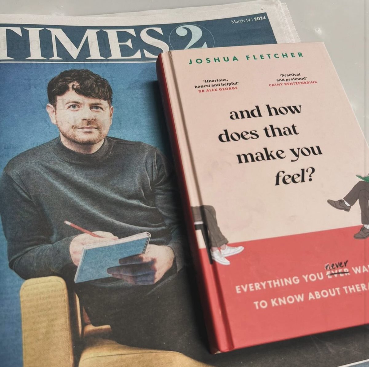 Delighted with the release of “And How Does That Make You Feel? Everything You (N)ever Wanted To Know About Therapy”. It’s a hilarious ode to my fellow therapists and those who have sought or are considering therapy. Featured in The Times, Guardian, Daily Mail #TherapistsConnect