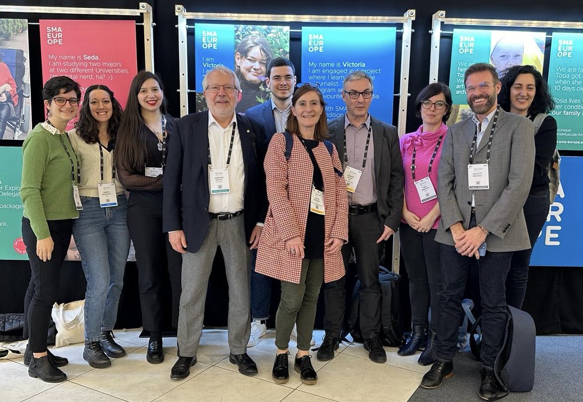 Cécile Martinat (@cmartinat) on Twitter photo Such a pleasure to meet friends and colleagues from <a href="/Telethon_France/">AFM-Téléthon</a> during the amazing 4th international meeting of @SMAEurope
<a href="/FRelaix/">frederic.relaix</a> <a href="/RelaixLab/">Relaix Lab</a> <a href="/Inst_Myologie/">Institut de Myologie</a> <a href="/PieraSmeriglio/">Piera Smeriglio</a> <a href="/IStemFrance/">I-Stem</a> <a href="/GenethonFr/">GENETHON France</a> Such a pleasure to meet friends and colleagues from <a href="/Telethon_France/">AFM-Téléthon</a> during the amazing 4th international meeting of @SMAEurope
<a href="/FRelaix/">frederic.relaix</a> <a href="/RelaixLab/">Relaix Lab</a> <a href="/Inst_Myologie/">Institut de Myologie</a> <a href="/PieraSmeriglio/">Piera Smeriglio</a> <a href="/IStemFrance/">I-Stem</a> <a href="/GenethonFr/">GENETHON France</a>