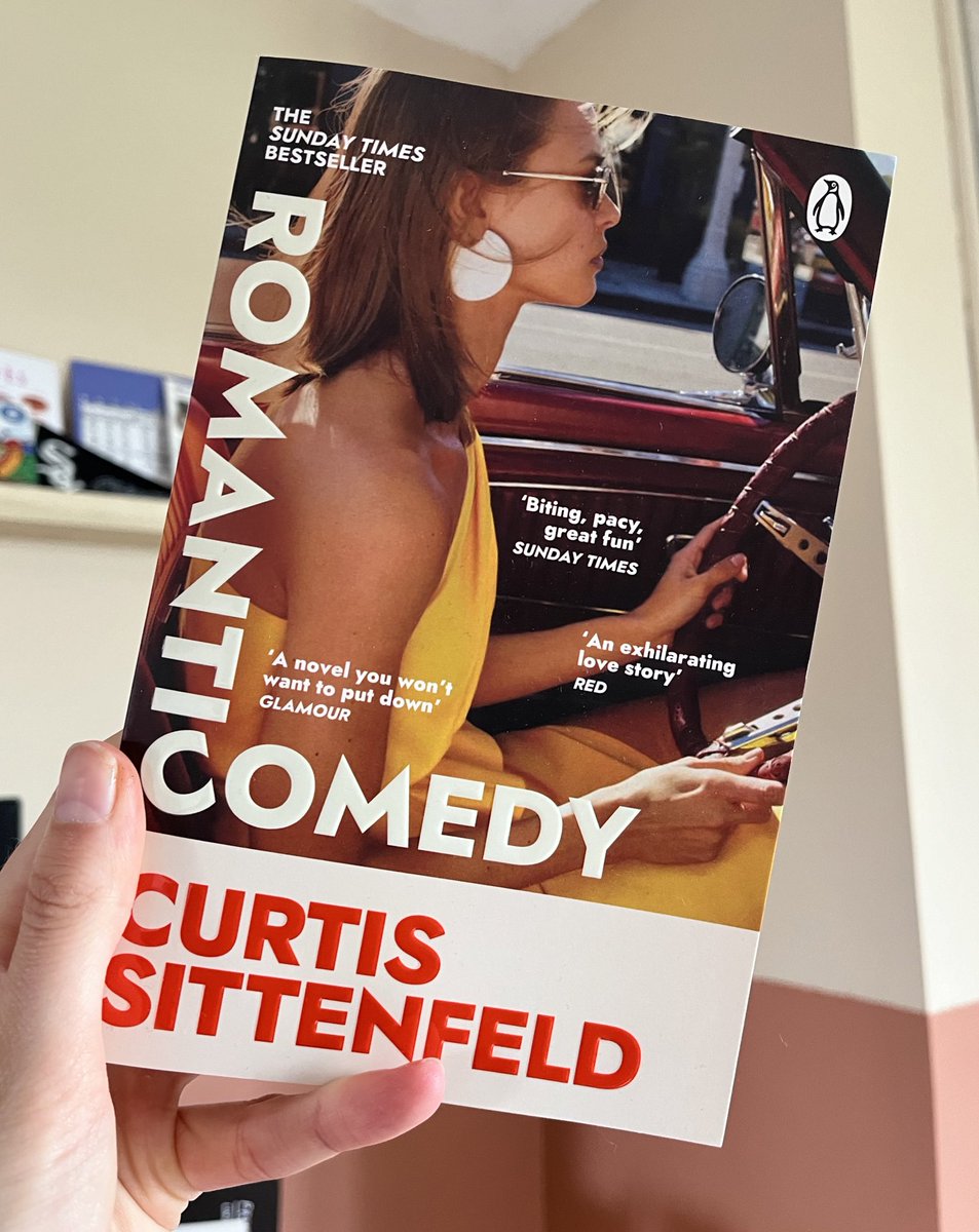 Shout out to @TransworldBooks for my paperback copy of Romantic Comedy. I devoured it on Kindle last year and gave it 5 stars. Super chuffed to have a physical copy - it’s out paperback 28th March. Looking forward to rereading and passing it on to share the love.