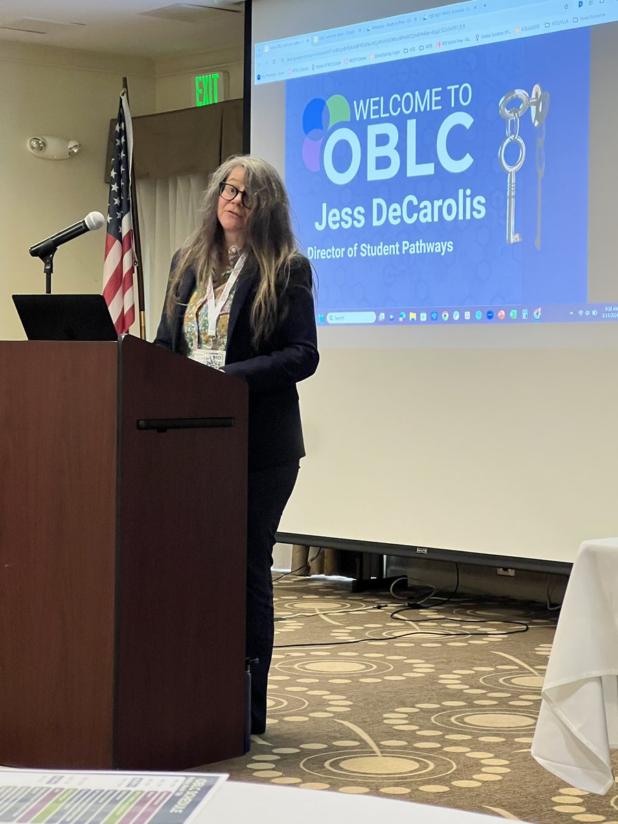 Day 2 of #oblc! “Flexible pathways are an extension of public education, not a rejection of it.” Supporting the continued expansion of community development and collaboration.  #vtvlc #vted