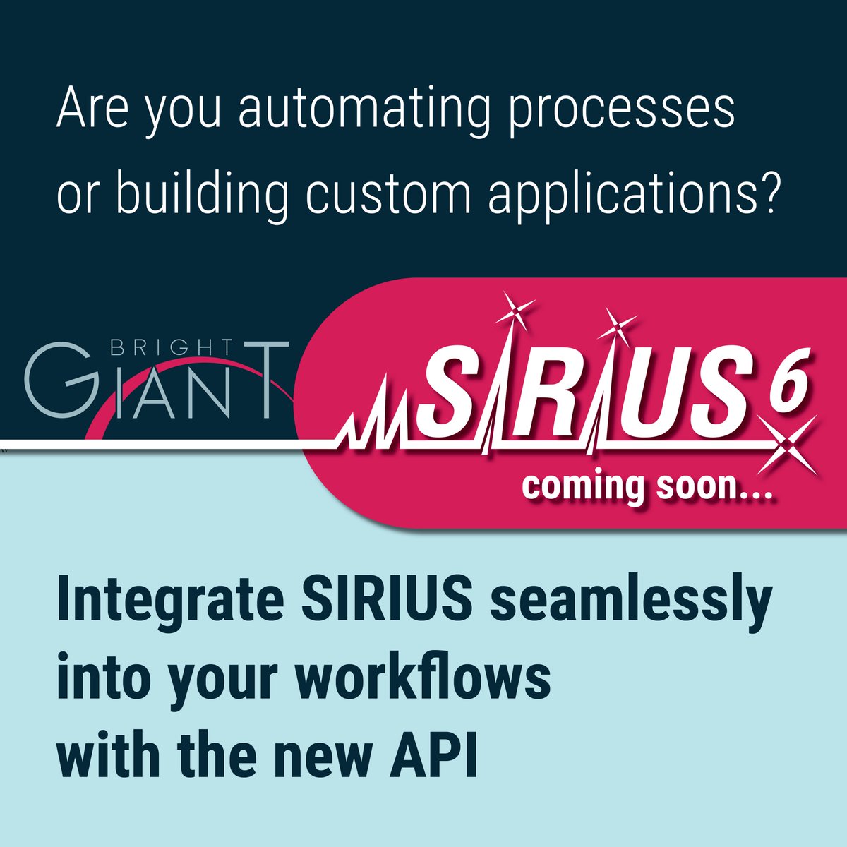 Seamlessly integrate SIRIUS into your workflows: Our #GUI and #CLI will be complemented by the new #SIRIUS6 #API with pre-built toolkits for #Python and #R

#SIRIUS_MS #DeveloperTools #Automation #MSSoftware #MassSpectrometry