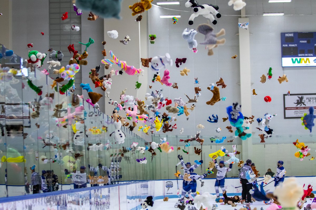 University of New England Football (@unefootball) on Twitter photo The first #UNEPhotoFriday of August is a throwback to Hockey Season. Our annual Teddy Bear Toss Game is always one of the biggest events of the year at <a href="/unetweets/">University of New England</a>! Thousands of stuffed animals have been donated and <a href="/UNEhockey/">UNE Hockey</a> has never lost a Teddy Bear Toss Game! 🌩️🏈 #STG The first #UNEPhotoFriday of August is a throwback to Hockey Season. Our annual Teddy Bear Toss Game is always one of the biggest events of the year at <a href="/unetweets/">University of New England</a>! Thousands of stuffed animals have been donated and <a href="/UNEhockey/">UNE Hockey</a> has never lost a Teddy Bear Toss Game! 🌩️🏈 #STG