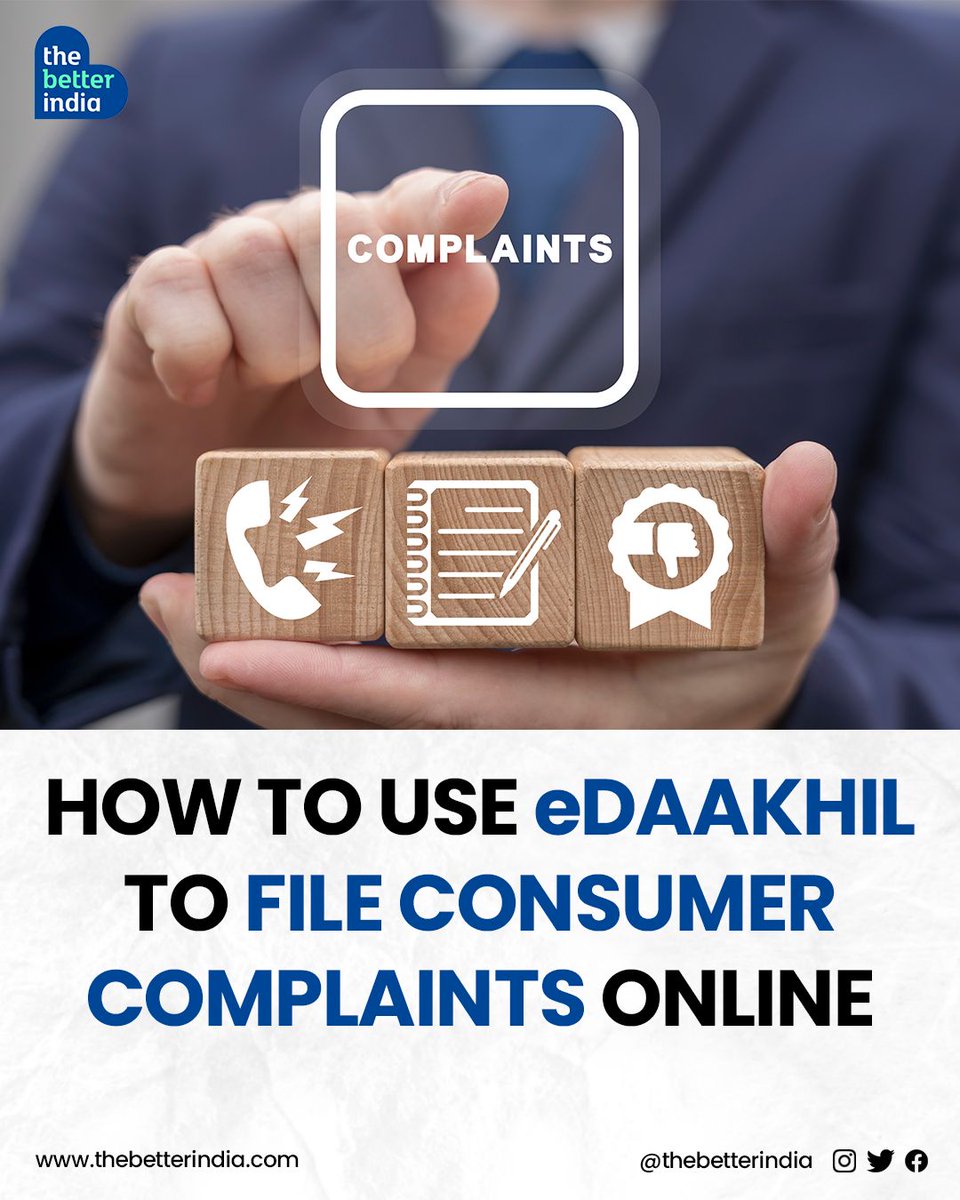 On 8 September last year, the New Delhi government set the precedent by becoming the first state to embrace e-filing of complaints or grievances.  

#ConsumerRightsDay #eDaakhil #OnlineConsumerRedressal

{Consumer Rights Day, eDaakhil, Consumer Redressal]