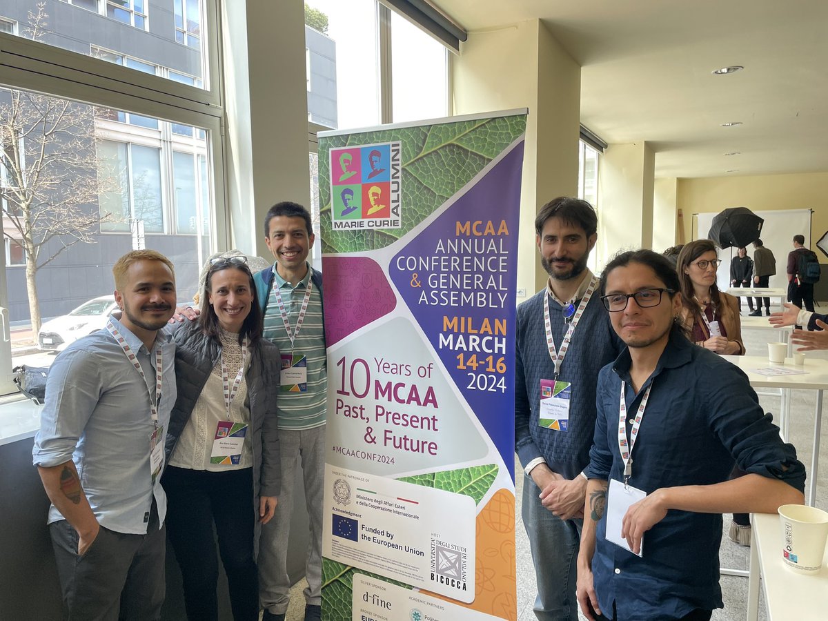 Our chapter is proudly represented at #MCAACONF2024 by Mexican alumni coming from Mexico, Germany and Sweden… at least! If you’re also Mexican and came to Milan, reach out! 🇲🇽🇪🇺