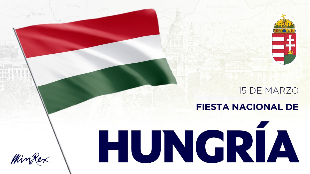 CubaMINREX's tweet photo. #Cuba 🇨🇺 felicita al pueblo y gobierno de #Hungría 🇭🇺en ocasión de su Fiesta Nacional.

Ratificamos nuestra voluntad de continuar fortaleciendo los lazos de amistad y cooperación que nos unen. https://t.co/75TKlgg4Gh