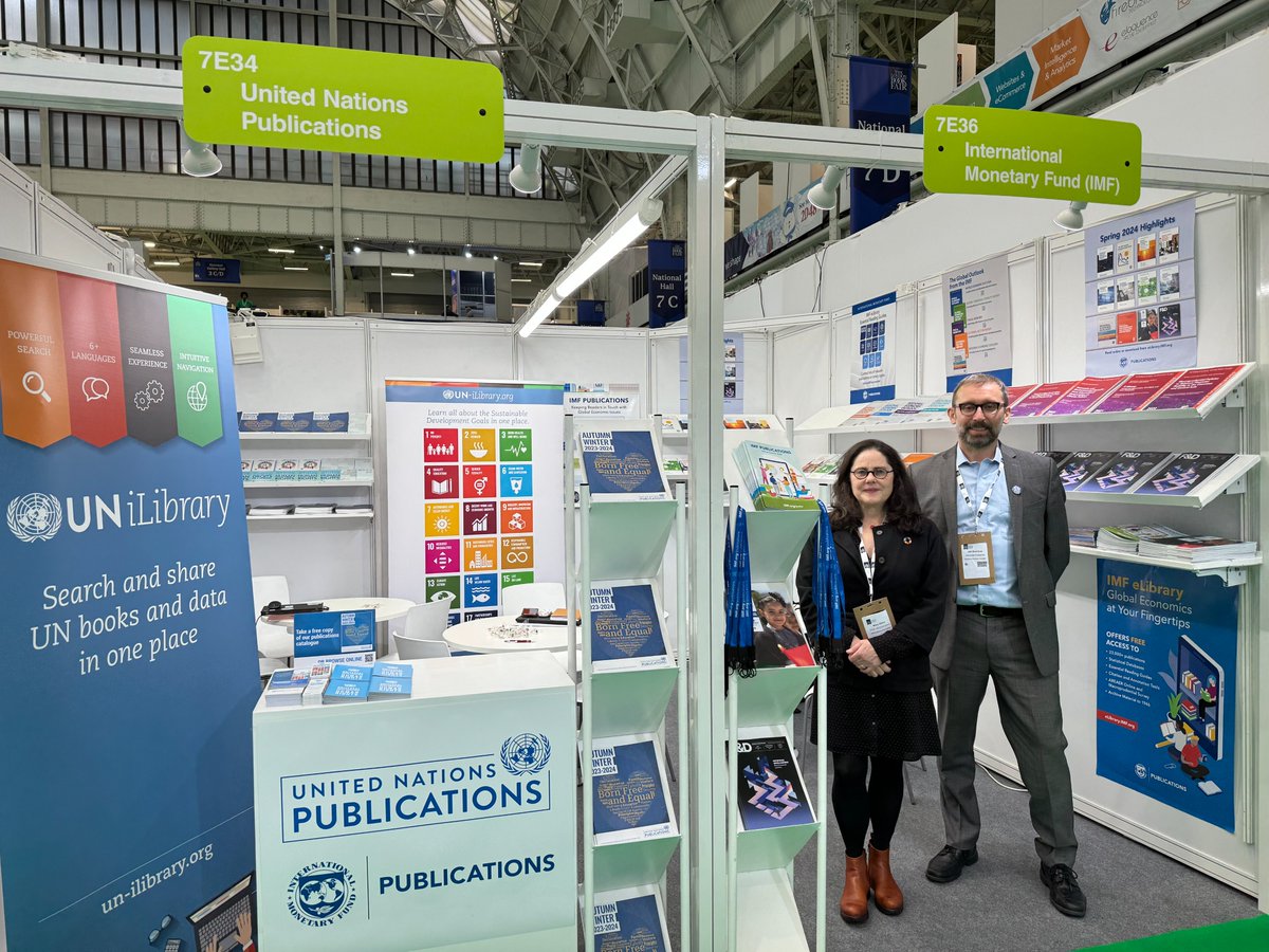 It's a wrap! Thanks to everyone who visited our stand at #LBF24! If you could not make it browse the #UNiLibrary for the latest #UN publications👉bit.ly/3GKsCbJ