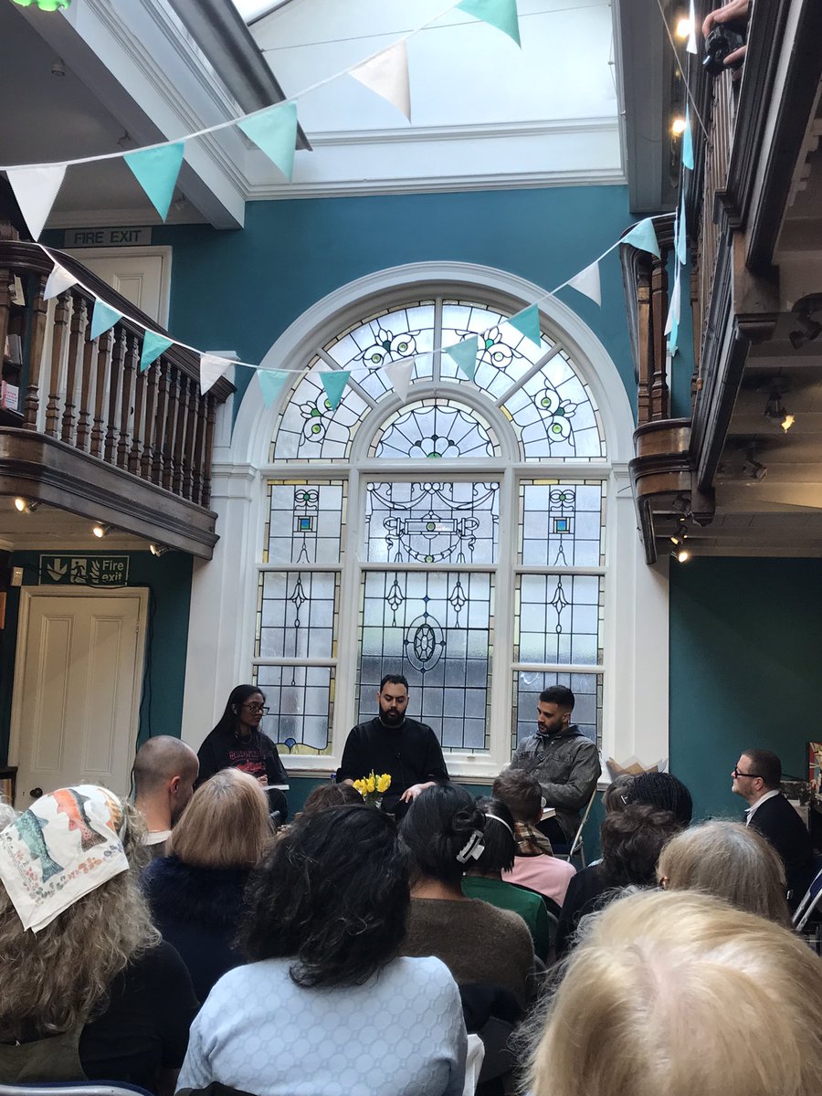 Had a lovely time yesterday at @Dauntbooks festival listening to @demarionunn, Zarina Muhammad of @TheWhitePube and @ciaranthapar discussing the brilliant book ‘London Feeds Itself’ @FitzcarraldoEds @OpenCity_UK