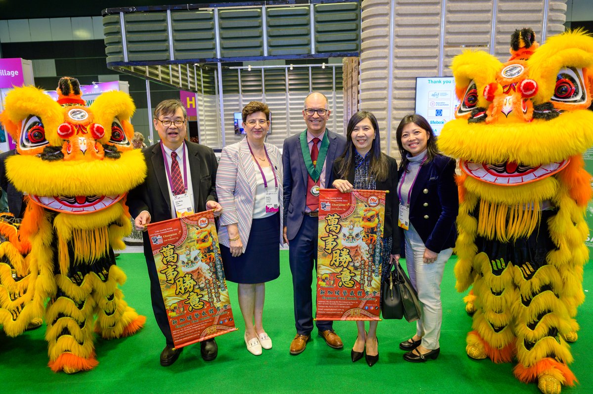 #WCA2024 👏 Great photo of Yew Weng Chan (Local Organising Committee Chair) with Daniela Filipescu (WFSA President), @wwmorriss (#WFSA Past President) and Pui San Log (Cochair of the Sustainability Track) @SGSocAnaes