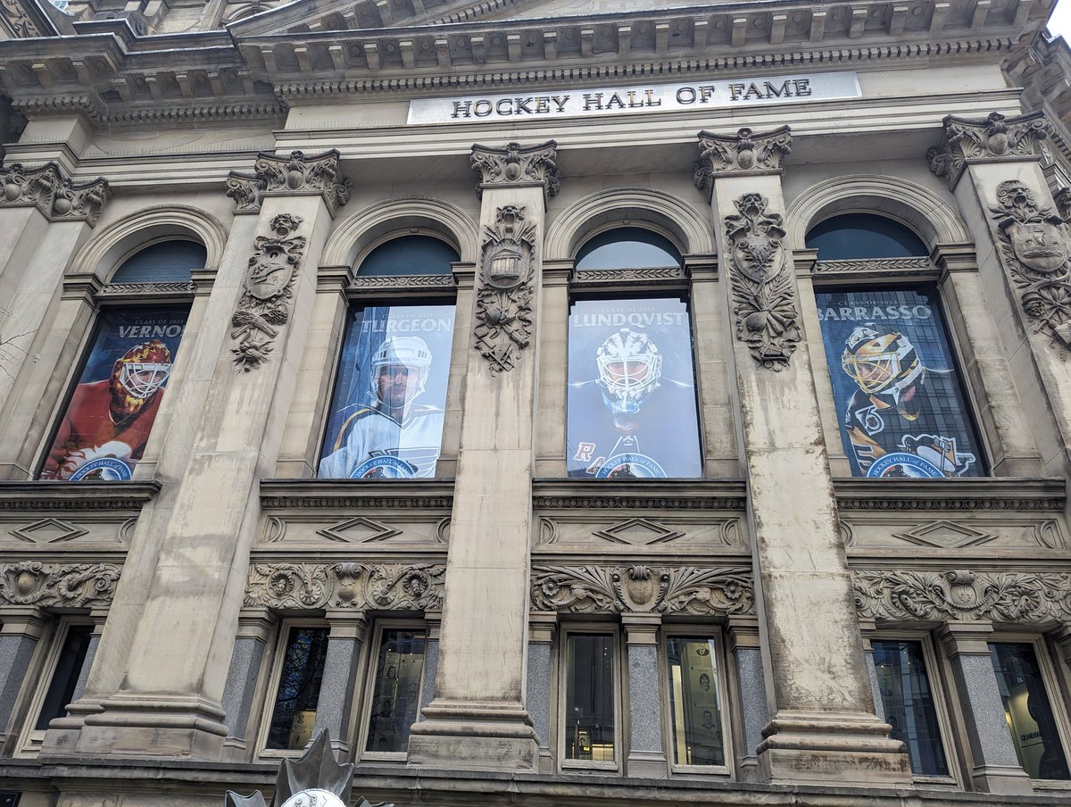 BeaMielke's tweet photo. We have arrived at the @HockeyHallFame stop one of the @ABSportsHall tour https://t.co/Yx4FIyjW5h
