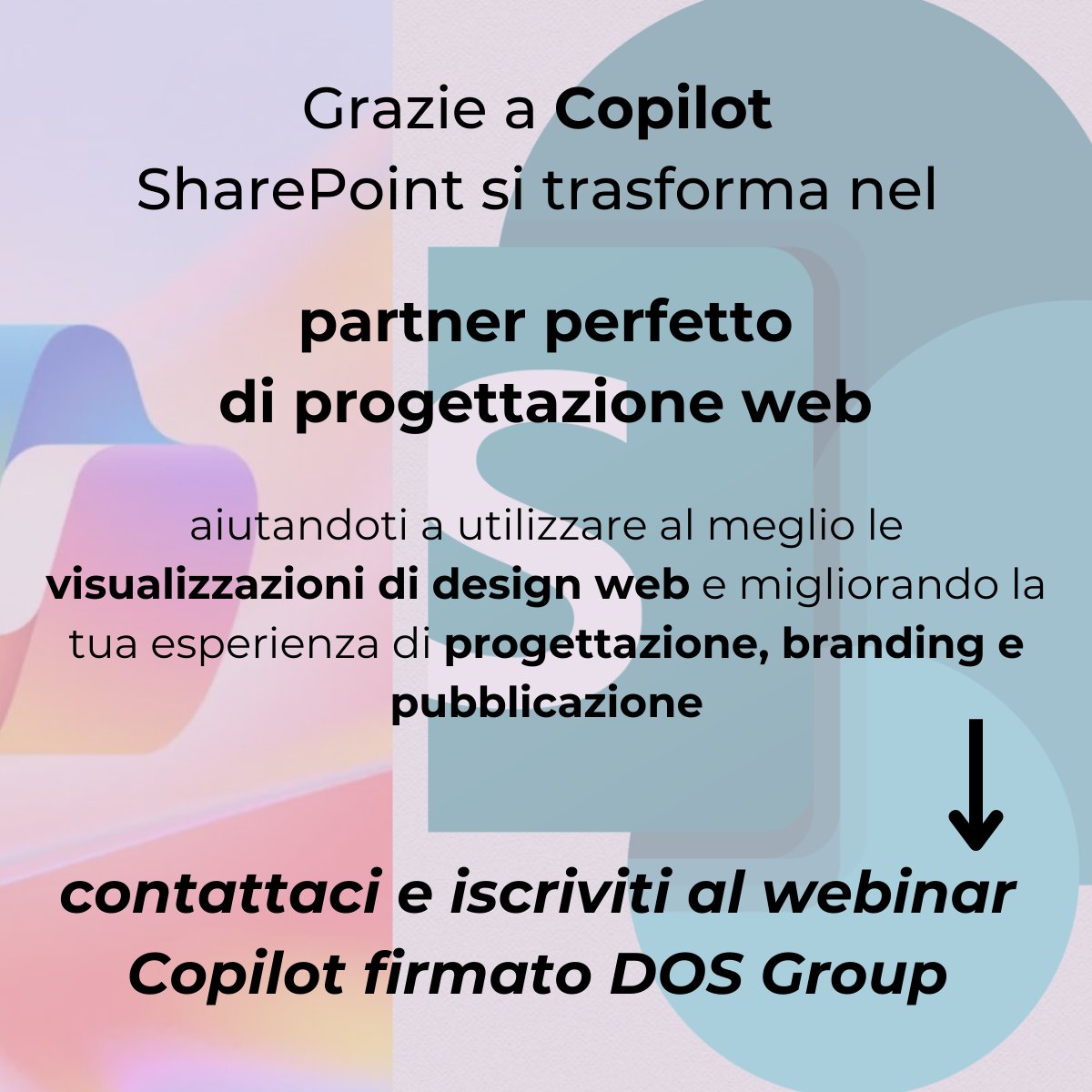 DOSGroup's tweet photo. 🔴 Microsoft SharePoint: 𝑚𝑜𝑙𝑡𝑜 𝑝𝑖𝑢̀ 𝑑𝑖 𝑢𝑛 𝑠𝑒𝑚𝑝𝑙𝑖𝑐𝑒 𝑑𝑜𝑐𝑢𝑚𝑒𝑛𝑡𝑎𝑙𝑒

⬇ 
iscriviti al Webinar: 𝑫𝑶𝑺 𝑮𝒓𝒐𝒖𝒑 𝑪𝒐𝒑𝒊𝒍𝒐𝒕 𝑾𝒐𝒓𝒌𝒔𝒉𝒐𝒑
per scoprire le nuove funzionalità di #SharePoint arricchite grazie all'#AICopilot! https://t.co/WwsIJ99CZ7