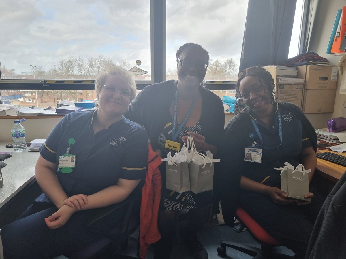 Thank you to our dedicated CNS team. A small token of our appreciation. @NorthMidNHS @berniebyrne_ #Monica @lenny_byrne