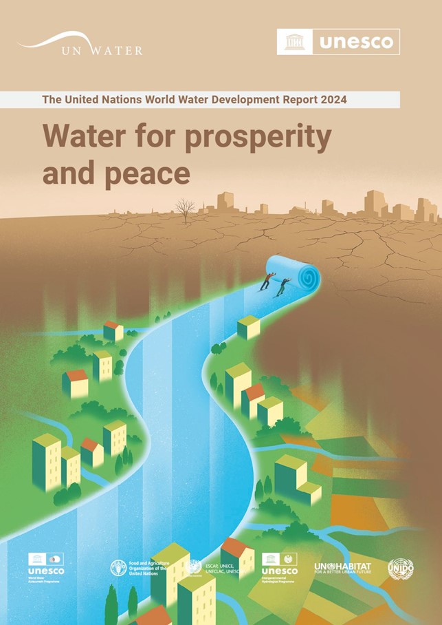 NEXT WEEK‼️ 

Launch of the UN World Water Development Report 2024  'Water for prosperity and peace' 

🗓️22/03 #WorldWaterDay
📍 UNESCO HQ, Paris.
ℹ️ unes.co/vsg0bb

Developing and maintaining a secure &amp; equitable water future underpins #prosperity and #peace for all.