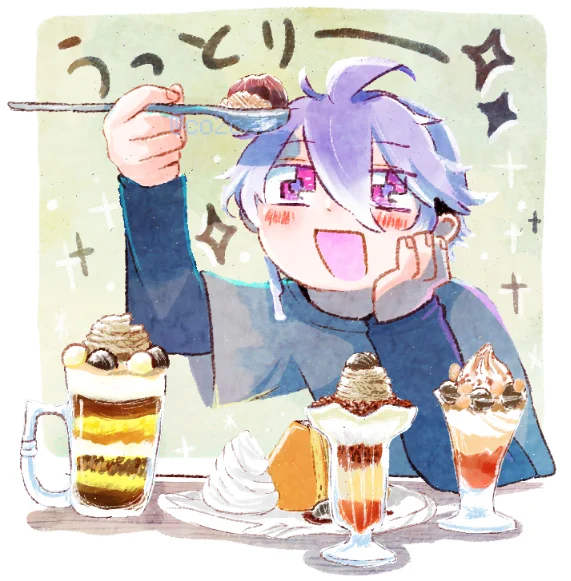 #TLを食いしん坊な刀剣男士でいっぱいにしよう弊本丸の清麿は大食いです 