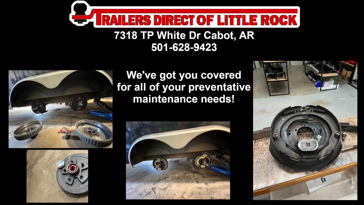 Repair, Welding, Axle Service, anything you got on your mind, we can get done for you.
Give us a call and schedule your spot.