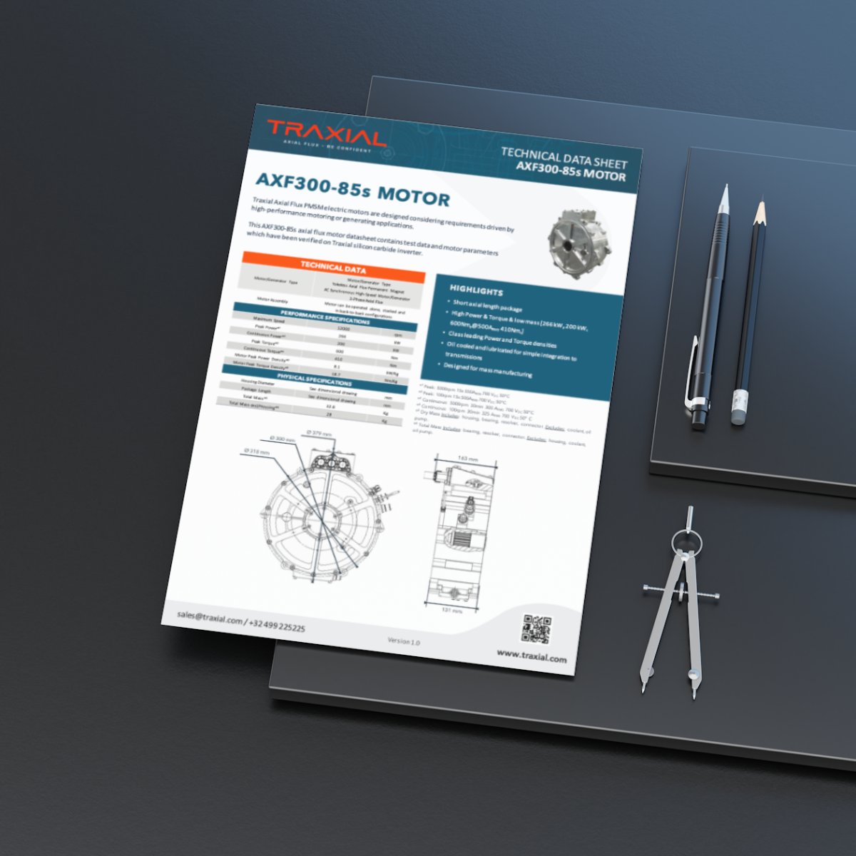 TRAXIAL | Yokeless Axial Flux Motor Technology (@Traxialmotors) / Posts / X