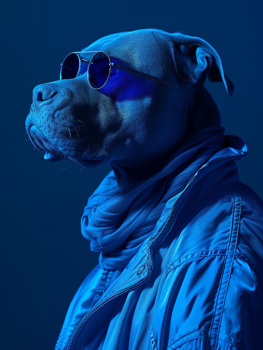 FBD_Agency's tweet photo. @since2side Blue Mood Canine Elegance
#BlueLighting #FashionableDog #AmericanStaffordshireTerrier #PetElegance https://t.co/3gR5C9C64t