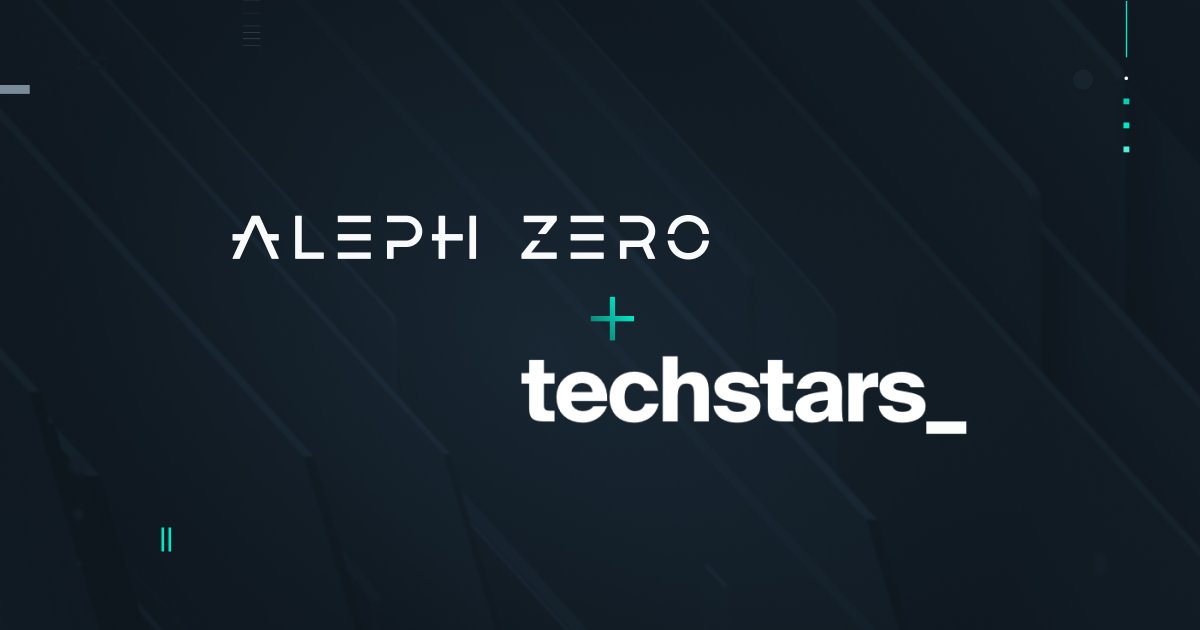🚀 Aleph Zero Partners with Techstars for Web3 Accelerator’s Class of 2024! We’re happy to announce that we’ve partnered with @Techstars, the most active pre-seed investor in the world, as an Innovation Member for the @techstarsweb3 Web3 Accelerator’s class of 2024. Key facts…