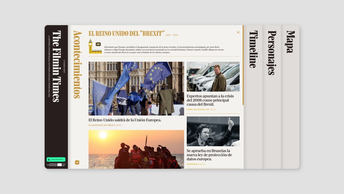 Permitidme el recordatorio anual de mi aplicación favorita: 

The Filmin Times

Nació como herramienta educativa, Europa la aplaudió, pero las instituciones nacionales le dieron la espalda. 

A pesar de todo, aquí sigue para  todos vosotros: 
thefilmintimes.com/es/