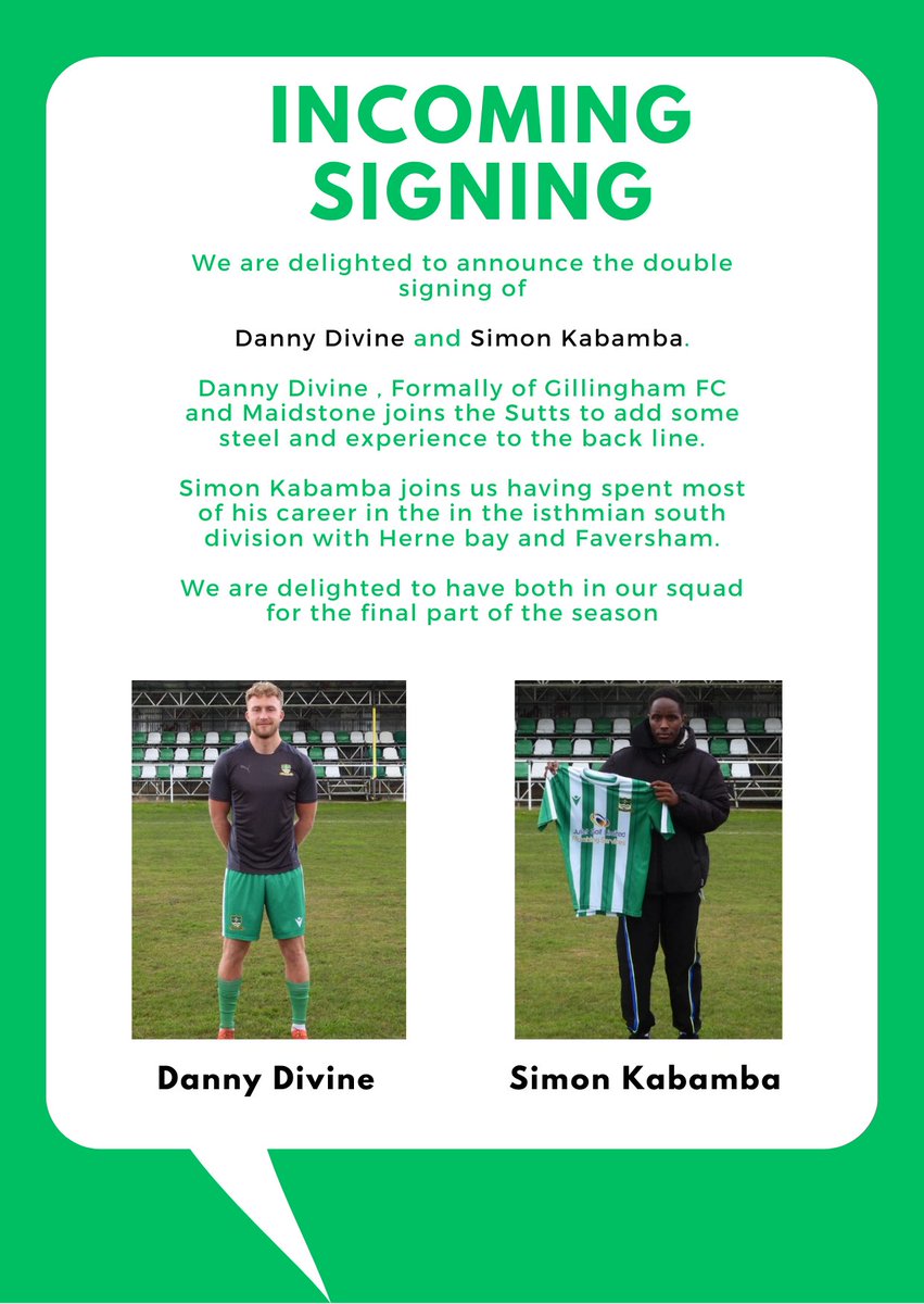 ⚽️Double Signing Announcment⚽️