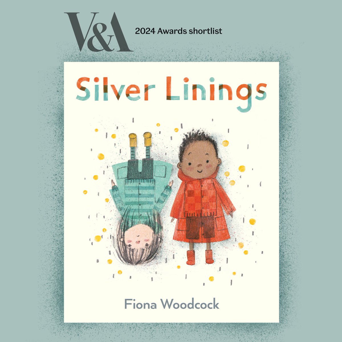 I'm proud and happy to share the news that my latest book Silver Linings has been shortlisted in the 2024 V&A Illustration Awards! @V_and_A Congratulations to all and a huge thank you to the judges and brilliant @GreenwillowBook @Harper360UK @_Bright_Agency @BrightAgencyUS : )