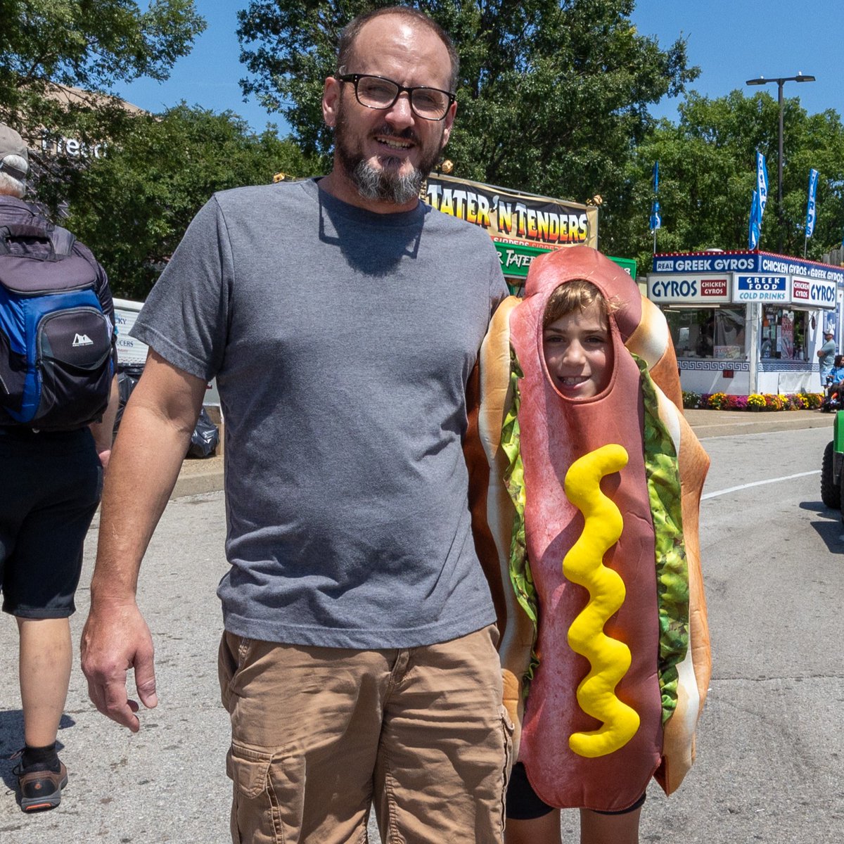 Hot dog costumes aren't required, but they're always encouraged.