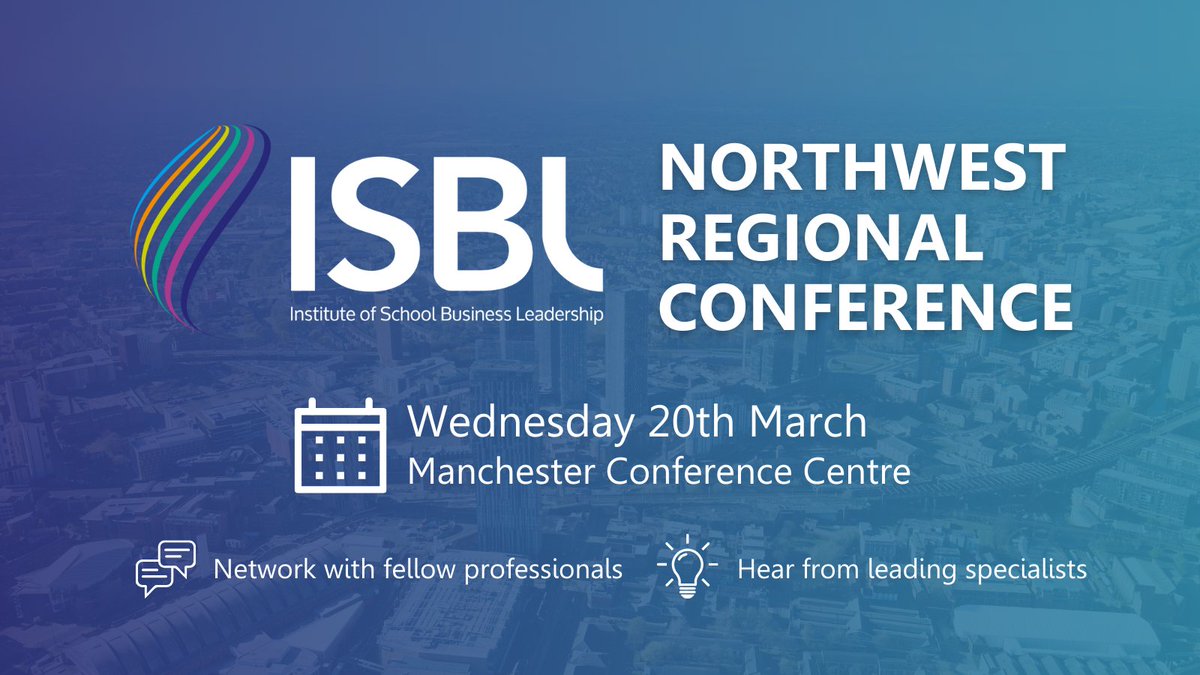 Bauder is exhibiting at @ISBL_news Northwest Regional Conference on Wednesday 20th March. The conference offers school business leaders networking opportunities with education suppliers, practical workshops, and industry-leading talks. Find out more here👉bit.ly/3TjJ4oH