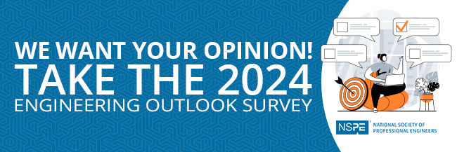 Beware the Ides of March! We don’t have a soothsayer to see the future of the engineering profession, so we rely on your viewpoint. Take a stab at the 2024 Engineering Outlook Survey and share your vision of the profession before the deadline. bit.ly/24EngOutlook