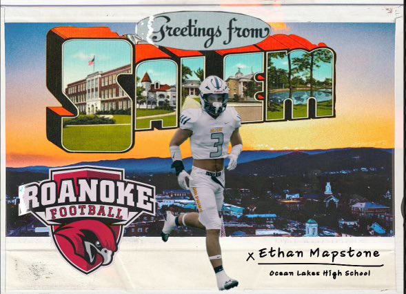 Extremely blessed to announce that I have officially committed to <a href="/RoanokeCollege/">Roanoke College</a> 
<a href="/BryanStiney/">Coach Stiney</a>
<a href="/CoachGiancola/">Mike Giancola</a>
<a href="/Coach_Ferrick/">Mitch Ferrick</a>
<a href="/CoachSprad_3/">Tony Spradlin</a>
<a href="/Coach_Ven3/">Darren Venable</a>
<a href="/RoanokeFB/">Roanoke College Football</a> 
<a href="/RCMaroons/">Roanoke Maroons</a>
<a href="/RoanokeCollege/">Roanoke College</a>
#GoNoke
#2024FirstUp
#WinTheOUTS