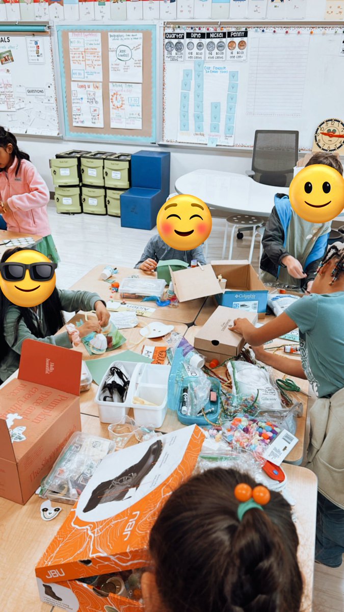 FCPSShiplett's tweet photo. Scholars are designing and building leprechaun traps to hopefully catch a leprechaun this weekend! Their ideas were amazing and they worked so hard! I am one lucky teacher!! π#UESHAWKS https://t.co/1HgXi7eZ9v