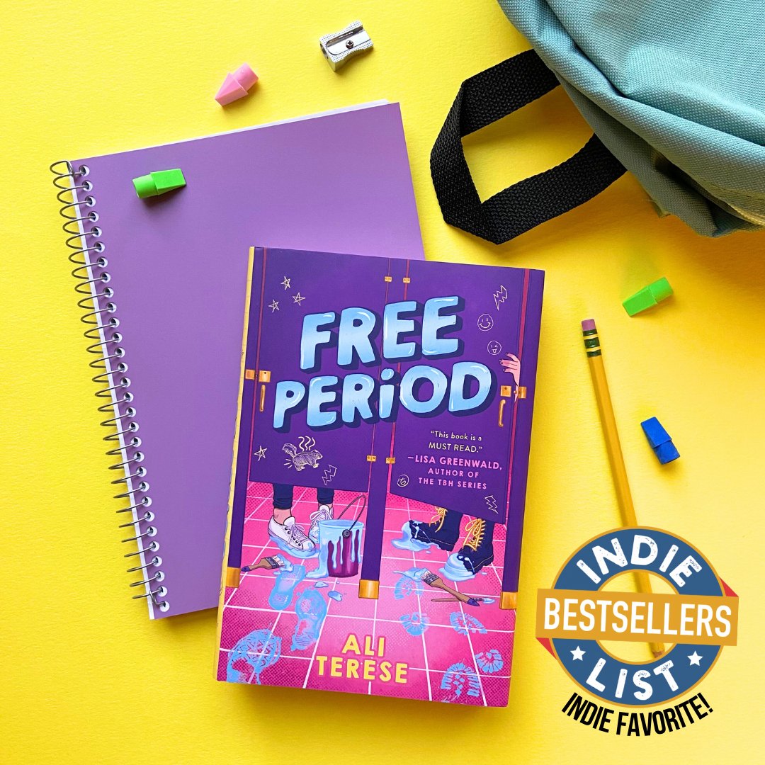 Check out Indie Bookstore favorite, Free Period by Ali Terese today! bit.ly/3IAuYdU