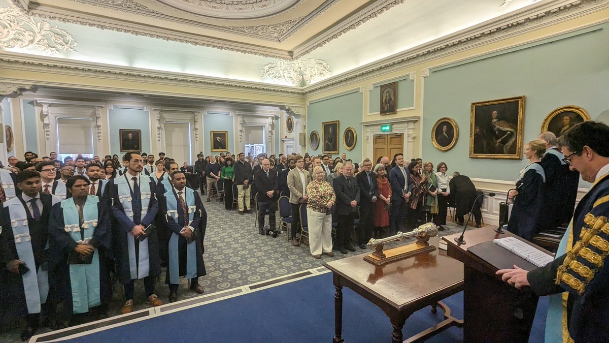 Another fantastic #RCSEdDiploma ceremony today. Congratulations to all of today's Diplomates!
