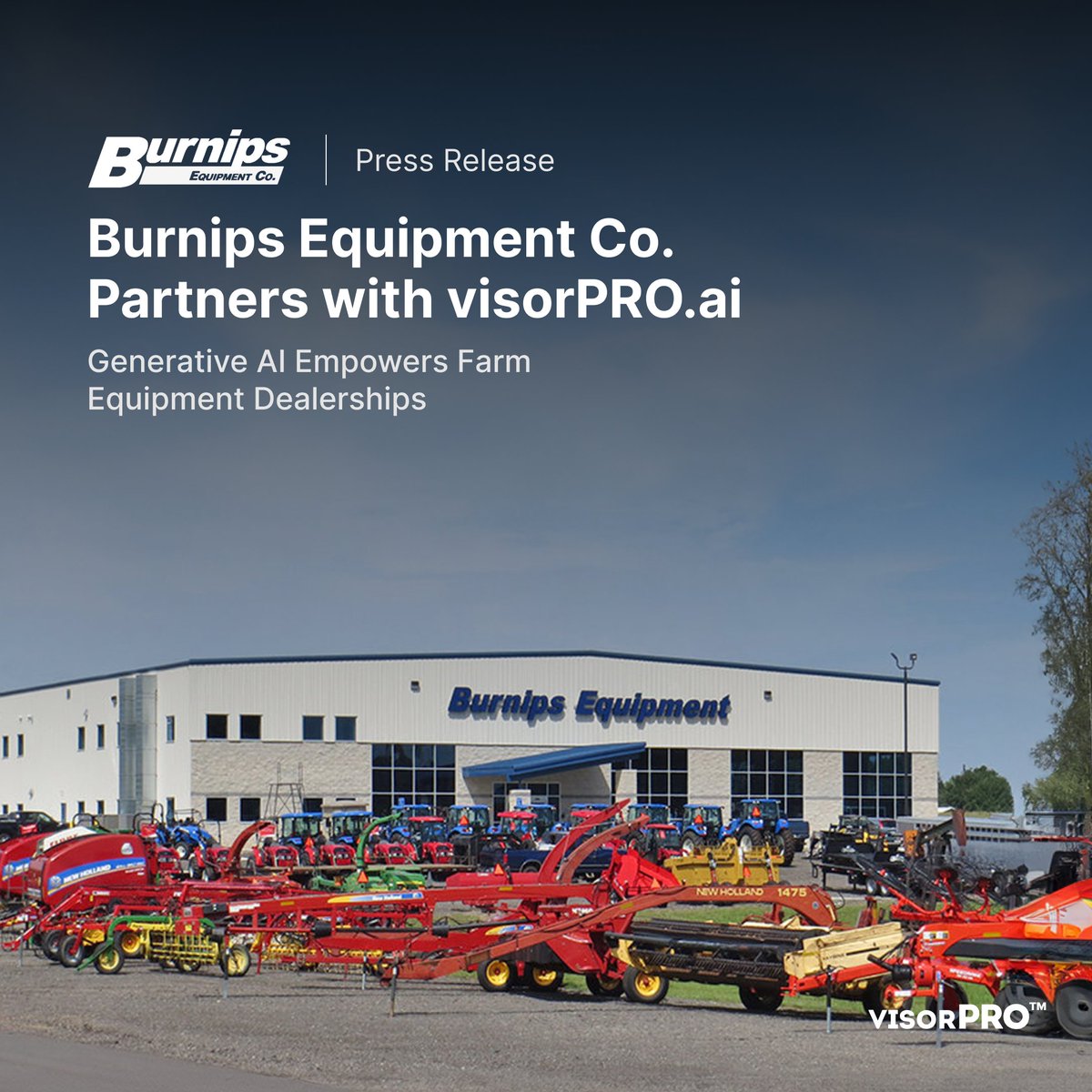 We are thrilled to announce our partnership with Burnips Equipment Co., a renowned family-owned business dedicated to delivering top-quality products/support to farmers est. 1972. Read the full press release: remote.ag/3TgZBKh