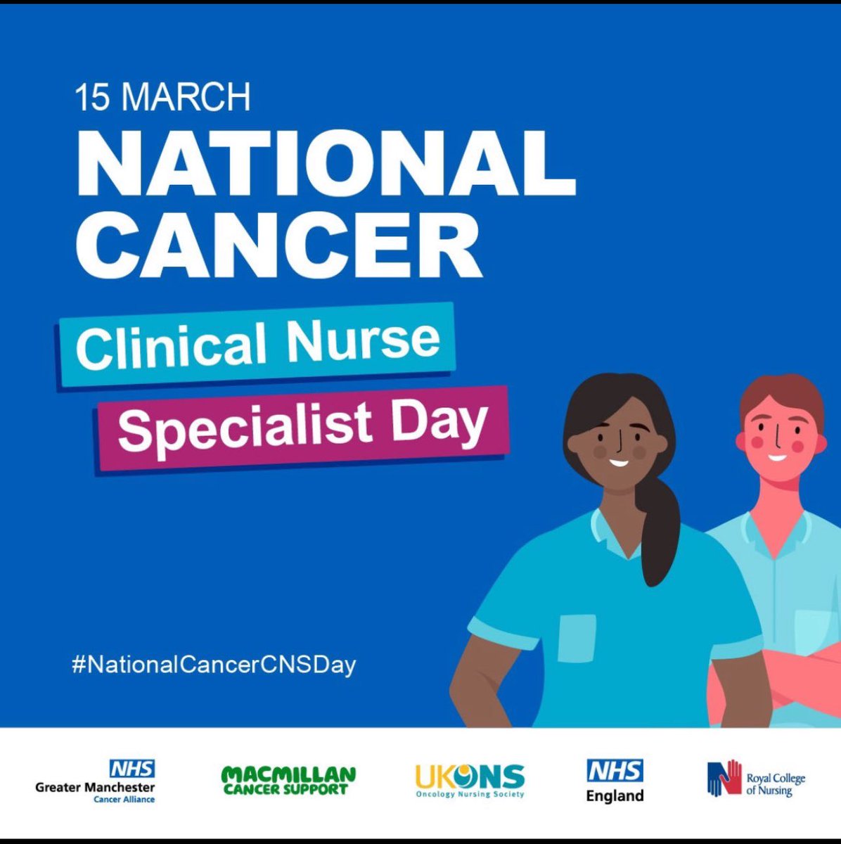 So proud to work with an exceptional group of CNS’s who go above and beyond every day with compassion, professionalism and passion. Today is your day to celebrate! @TheChristieNHS #NationalCancerCNSDay