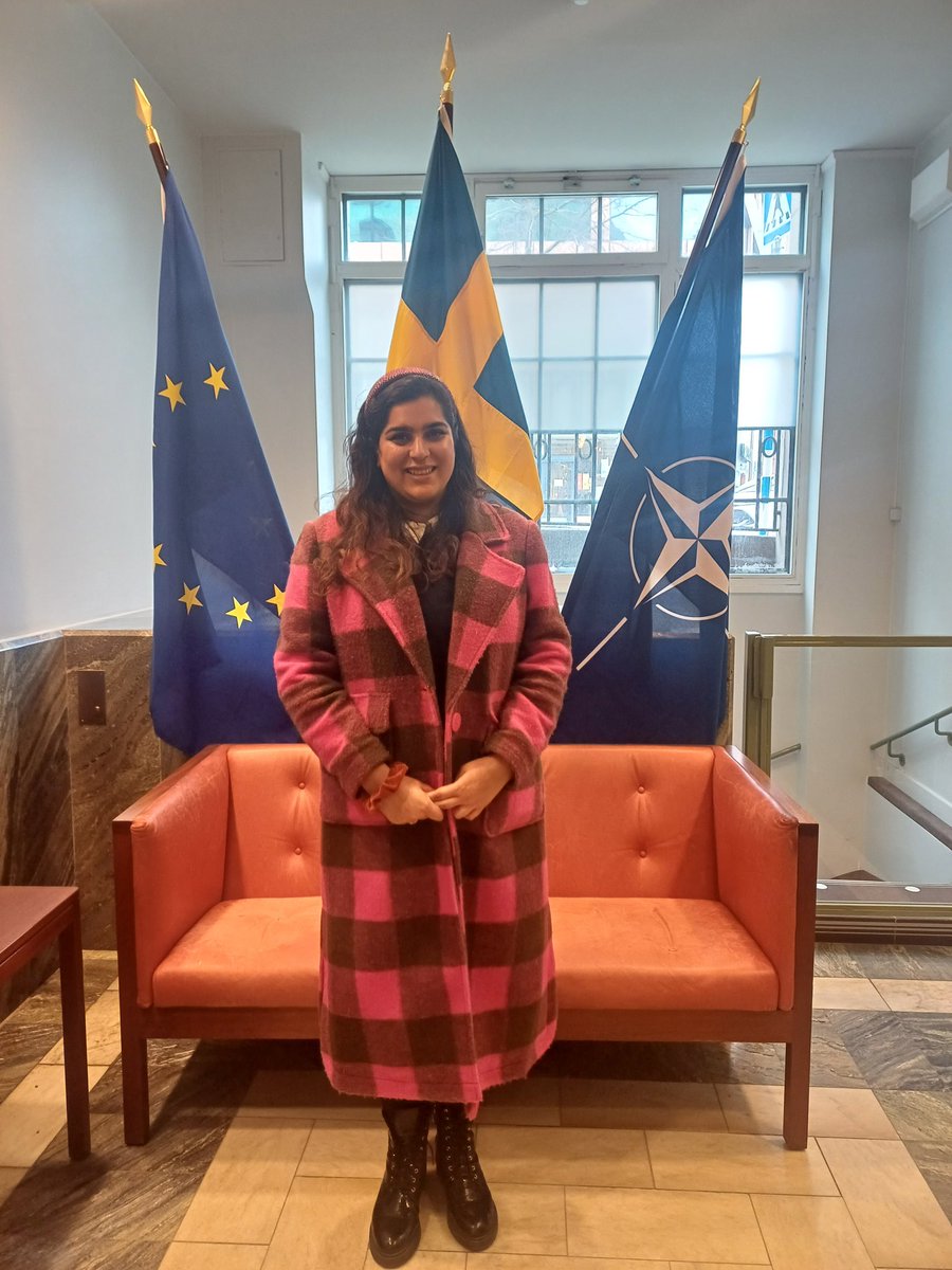 Great day for bilateral discussions on #NATO deterrence and defence with our newest Ally, Sweden 🇬🇧 🇸🇪  Thanks for hosting us in Stockholm. #WeAreNATO <a href="/SwedenNato/">Sweden at NATO</a>