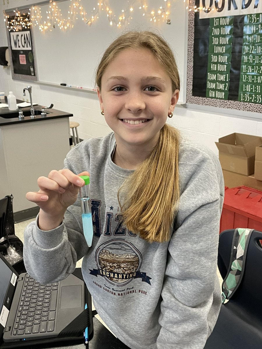 MannerClass's tweet image. How often do you get to see your own DNA?!? We had a great time extracting our own DNA. @WSMSwolves #WeAreWentzville @wustlisp