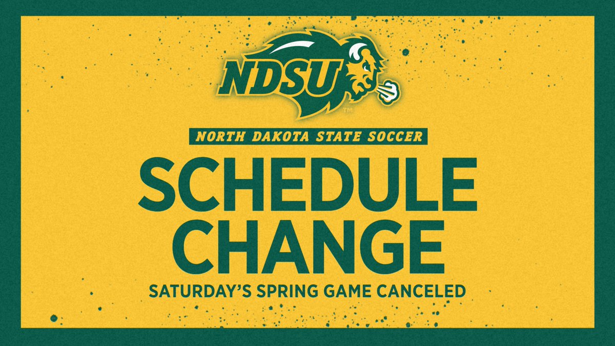 Due to unforeseen circumstances, our spring game on Saturday March 16 has been canceled.