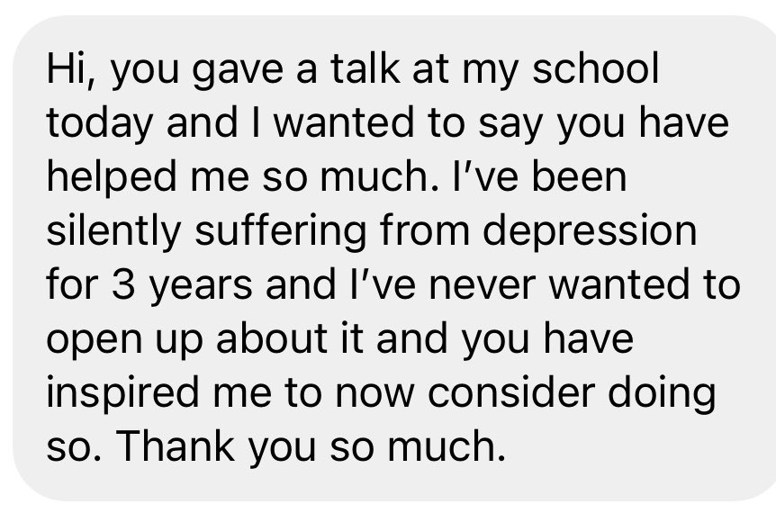 Another ‘Cheltenham Week’ successfully navigated 🙌 As always, driven on by passion for what I do and hopefully helping others and it’s been great to speak @ThorngrovePrep @StEdmundsWare @SESSixthForm and @SASHerts this week. Below ⬇️ is my ‘why’ in a nutshell 💙