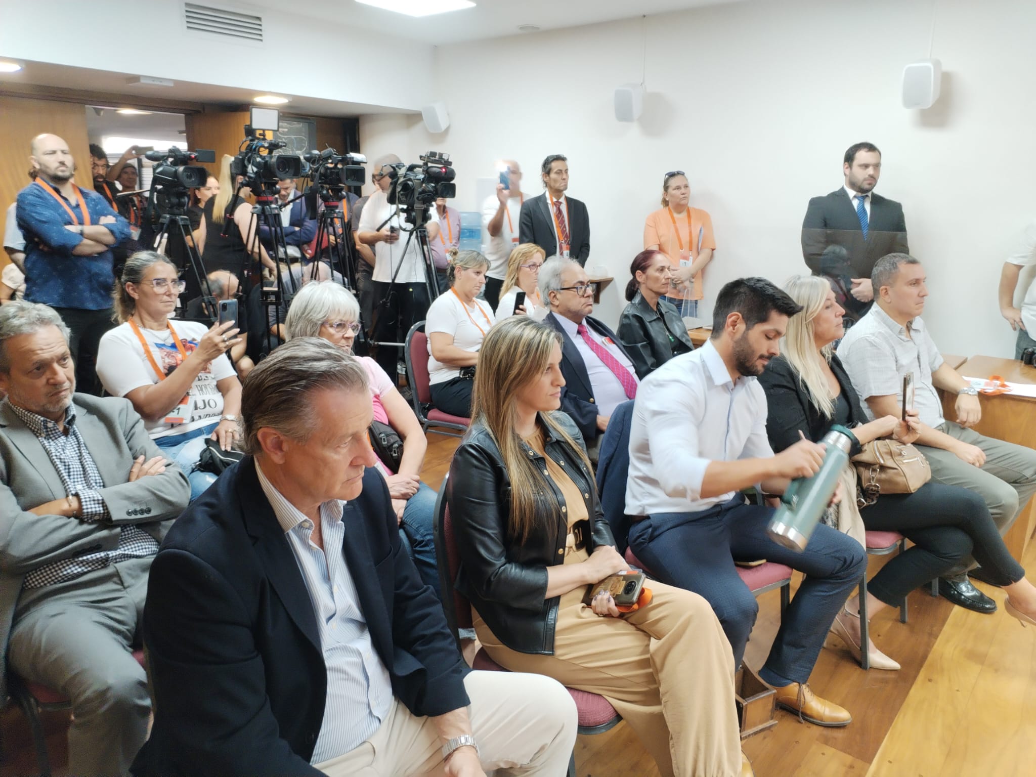 Gurmendez y Ojeda en presentación de Zubía de ley de género