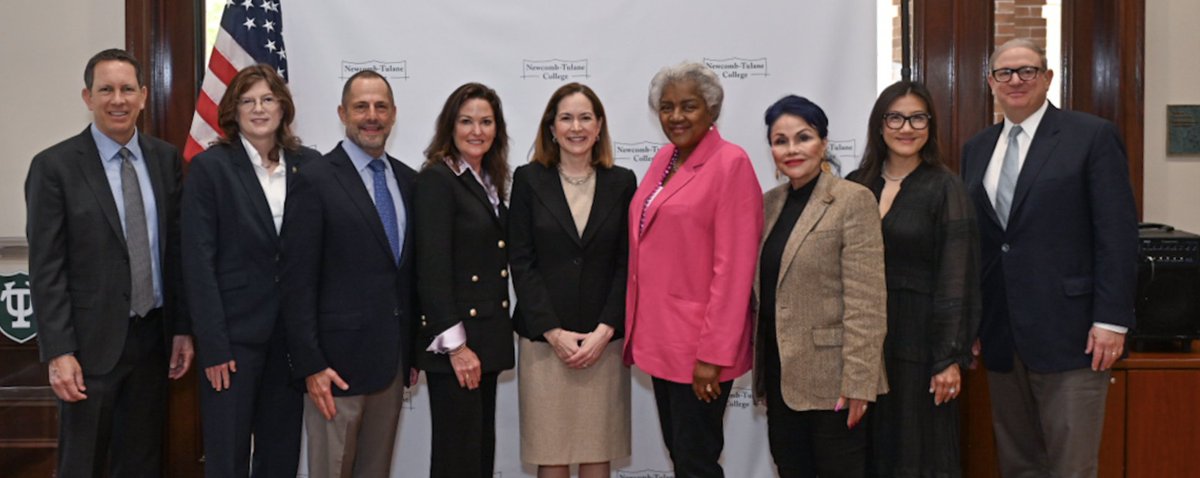 It was fantastic to be on the campus of @Tulane to brief the Fulbright Foreign Scholarship Board and swear in Denise Grant and Dr. Lynn Tincher-Ladner.