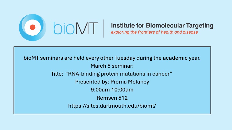 Dartmouth bioMT (@DartBioMT) on Twitter photo 2024-03-15 18:31:00