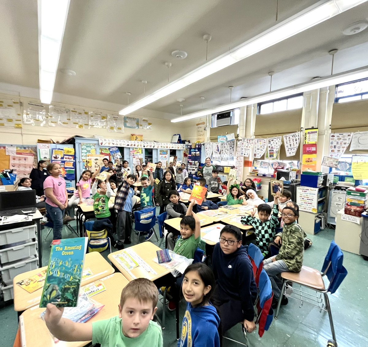 Mrs. O’Malley & Ms. Leoutsakos PS 66Q Class 502 tweet media