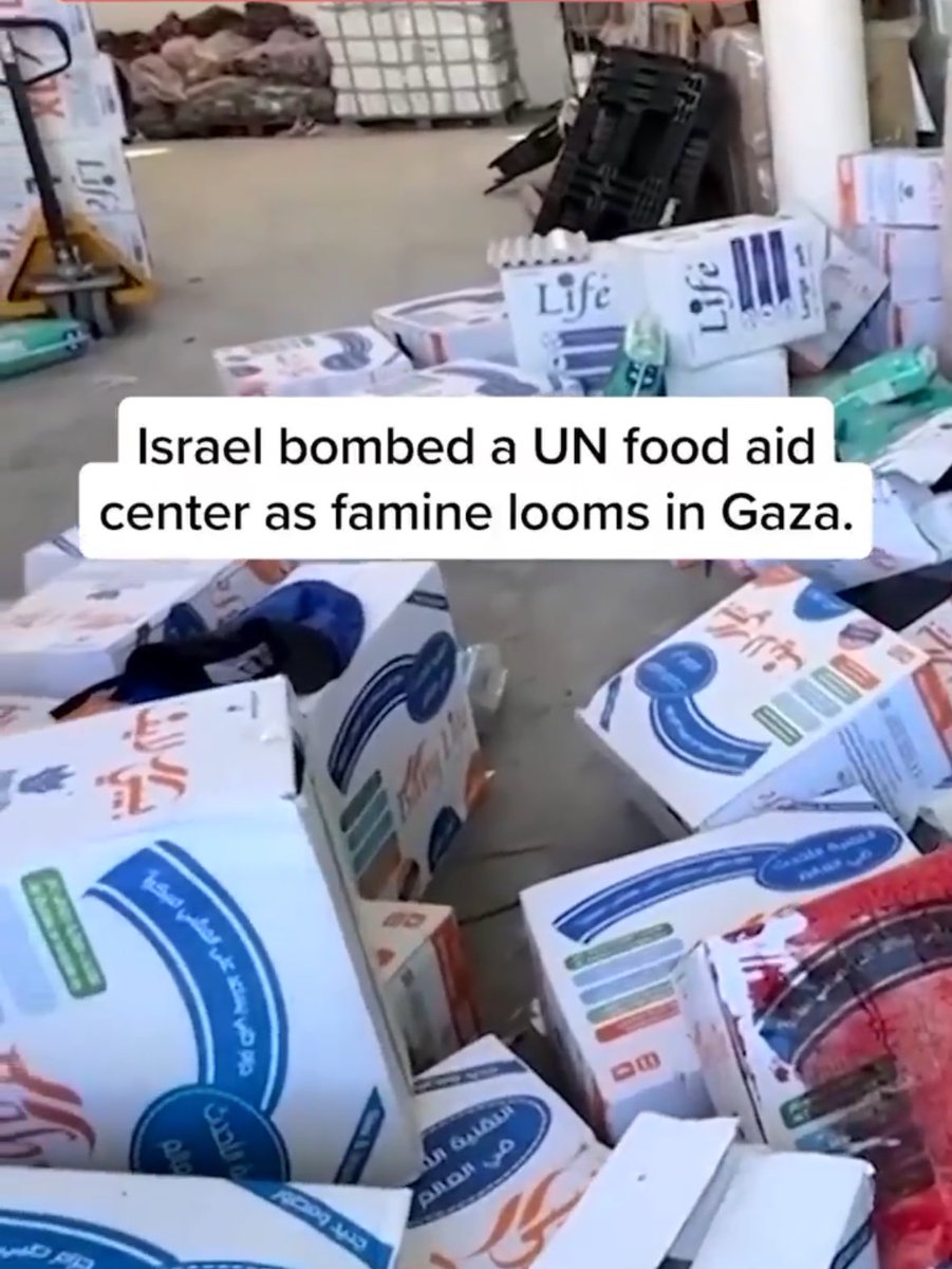Israel committed 5 massacres targeting UN aid distribution centers in the last 48 hours. This is a humanitarian crisis which is not a natural disaster. It is not the flood. It is not an earthquake. It is man-made. And it must stop.