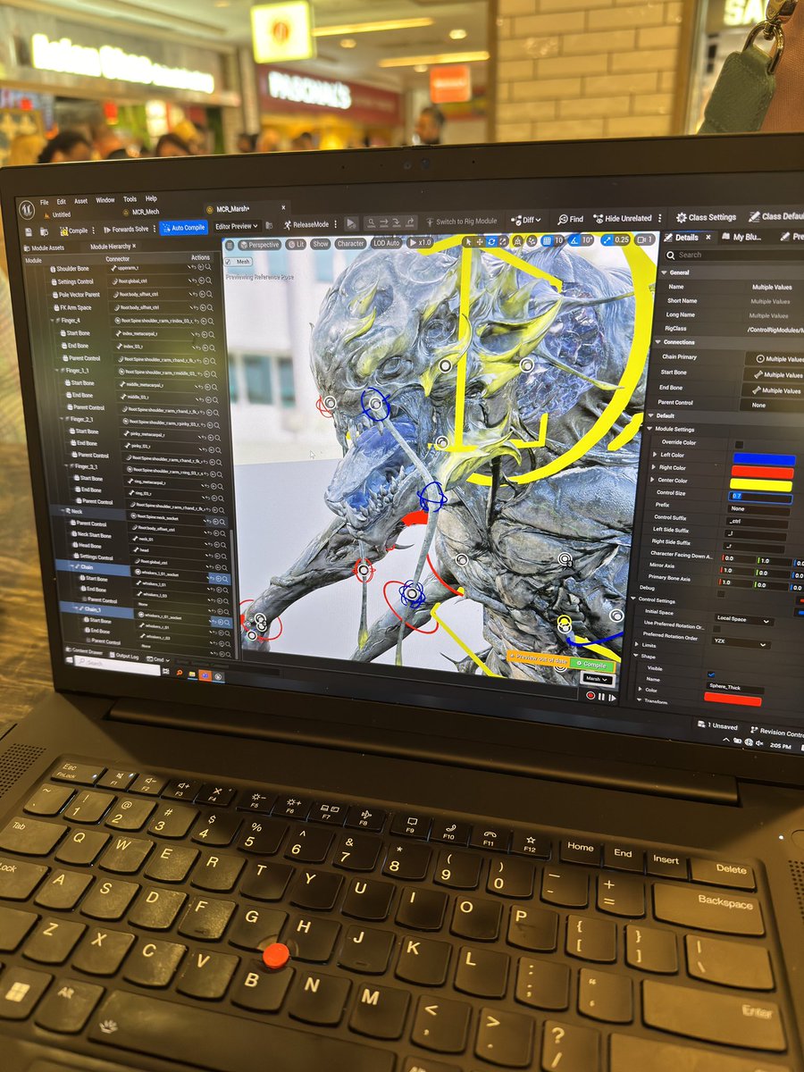 chasescooper's tweet image. Headed to #GDC with lots of #controlrig #rigging toys in #UE5. Come check out Dragons and Robots at the Epic Games Booth Wed-Fri and say hello.